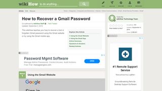 
                            5. How to Recover Your Gmail Login Password - wikiHow