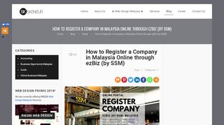 
                            5. How to Register a Company in Malaysia Online through ezBiz ...