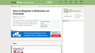 
                            9. How to Register a Nickname on Freenode: 7 Steps (with ...