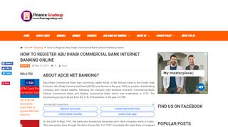 
                            3. How to Register Abu Dhabi Commercial Bank Internet Banking ...