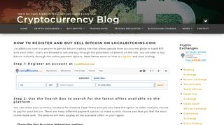 
                            6. How to Register and Buy Sell Bitcoin on LocalBitcoins.com