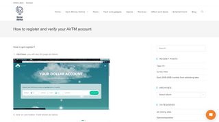 
                            4. How to register and verify your AirTM account - Earner startup