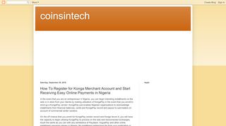 
                            8. How To Register for Konga Merchant Account ... - coinsintech