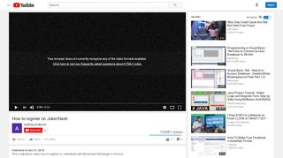 
                            7. How to register on JokerStash - YouTube