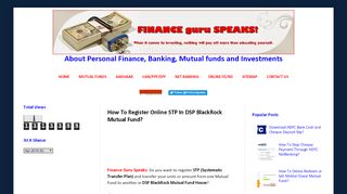 
                            9. How To Register Online STP In DSP BlackRock Mutual Fund ...