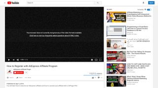 
                            5. How to Register with AliExpress Affiliate Program - YouTube