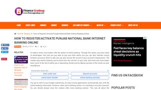 
                            8. How to Register/Activate Punjab National Bank Internet ...