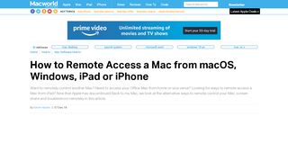 
                            2. How To Remote Access A Mac From macOS, Windows, iPad ...