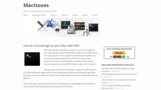 
                            7. How to remote login to your Mac with SSH | MacIssues