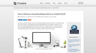 
                            5. How to Remove Unwanted Startup Items on macOS 2018?