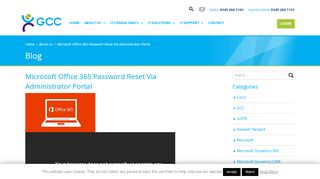 
                            7. How to reset a Miscrosoft Office 365 password via admin portal