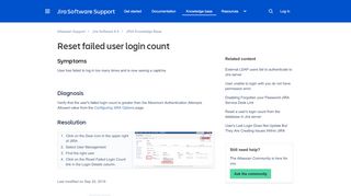 
                            4. How to reset failed login count from within JIRA - Atlassian ...