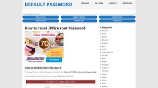 
                            8. How to reset IPFire root Password - MX Wiki