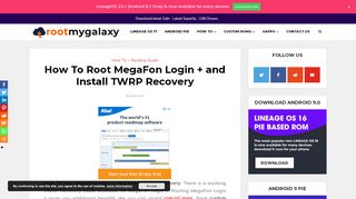 
                            1. How To Root MegaFon Login + and Install TWRP …