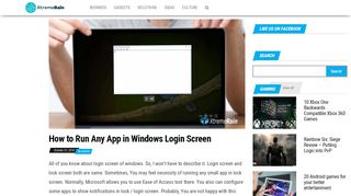 
                            3. How to Run Any App in Windows Login Screen - …