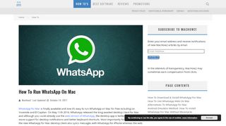 
                            3. How To Run WhatsApp On Mac