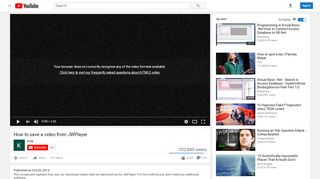 
                            6. How to save a video from JWPlayer - YouTube