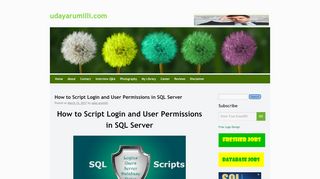 
                            5. How to Script Login and User Permissions in …