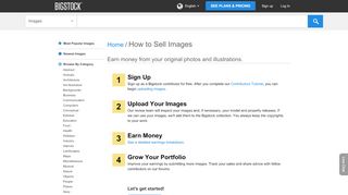 
                            2. How to Sell Images | Stock Photos & Vector Art | Bigstock