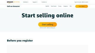 
                            2. How To Sell on Amazon - Amazon.com