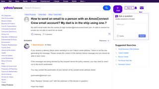 
                            7. How to send an email to a person with an AmosConnect Crew ...