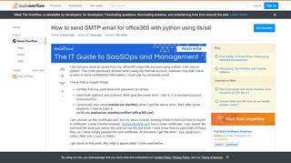 
                            9. How to send SMTP email for office365 with python using tls/ssl