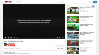 
                            9. How To: Server Water Portals - YouTube