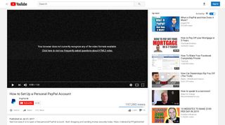 
                            9. How to Set Up a Personal PayPal Account - YouTube