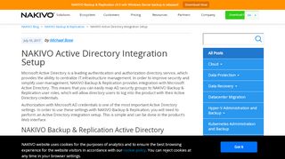 
                            4. How to Set Up Active Directory with NAKIVO