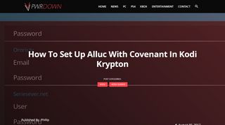 
                            2. How to set up Alluc with Covenant in Kodi Krypton - PwrDown