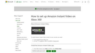 
                            8. How to Set up Amazon Instant Video on Xbox 360