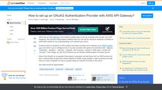 
                            6. How to set up an OAuth2 Authentication Provider with AWS ...