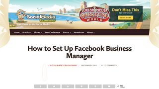 
                            8. How to Set Up Facebook Business Manager : Social Media ...