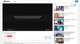 
                            2. How to Set Up FaceTime - YouTube