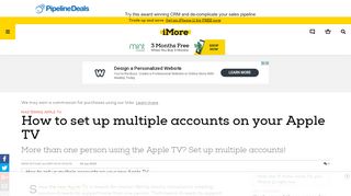 
                            6. How to set up multiple accounts on your Apple TV | …