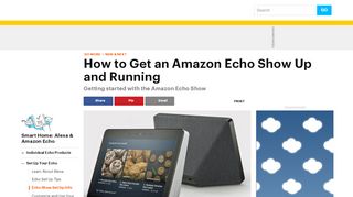 
                            6. How to Set-up the Amazon Echo Show - Lifewire