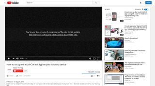 
                            6. How to set up the touchControl App on your Android device - YouTube