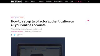 
                            4. How to set up two-factor authentication on all your online ...