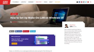 
                            9. How to Set Up Wake-On-LAN on Windows 10 - MakeUseOf