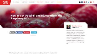 
                            8. How to Set Up Wi-Fi and Bluetooth on the Raspberry Pi 3