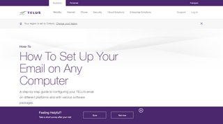 
                            9. How To Set Up Your Email on Any Computer | Help | TELUS ...