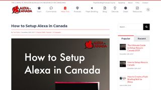 
                            1. How to Setup Alexa in Canada | Alexa in Canada