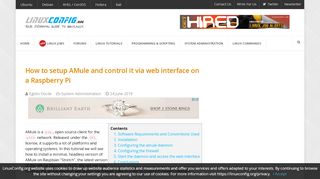 
                            6. How to setup AMule and control it via web interface on a ...