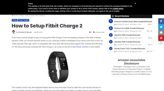 
                            8. How to Setup Fitbit Charge 2 - FitnessGeko