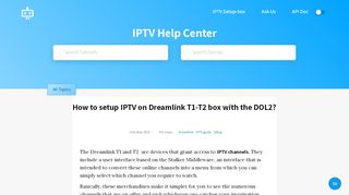 
                            4. How to setup IPTV on Dreamlink T1-T2 box with the DOL2?