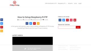 
                            8. How to Setup Raspberry Pi FTP - Pi My Life Up