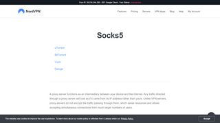 
                            3. How to setup Socks5 Proxy | NordVPN