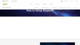 
                            8. How to Setup SteamVR - Acer