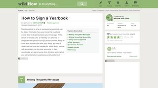 
                            9. How to Sign a Yearbook (with Pictures) - wikiHow
