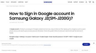 
                            9. How to Sign in Google account in Samsung Galaxy J2(SM-J200G ...